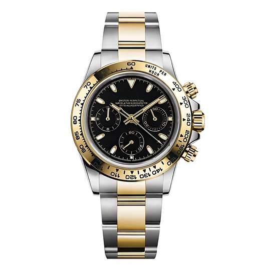 Seitona | Silver - Gold (Black)